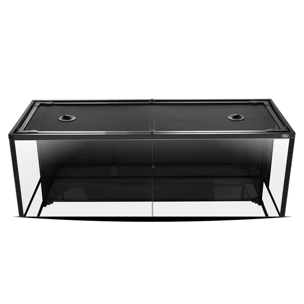 Terrarium 120x45x60cm Reptile Nova - Szklane, Zdejmowana Pokrywa, Metalowa Siatka Wentylacyjna